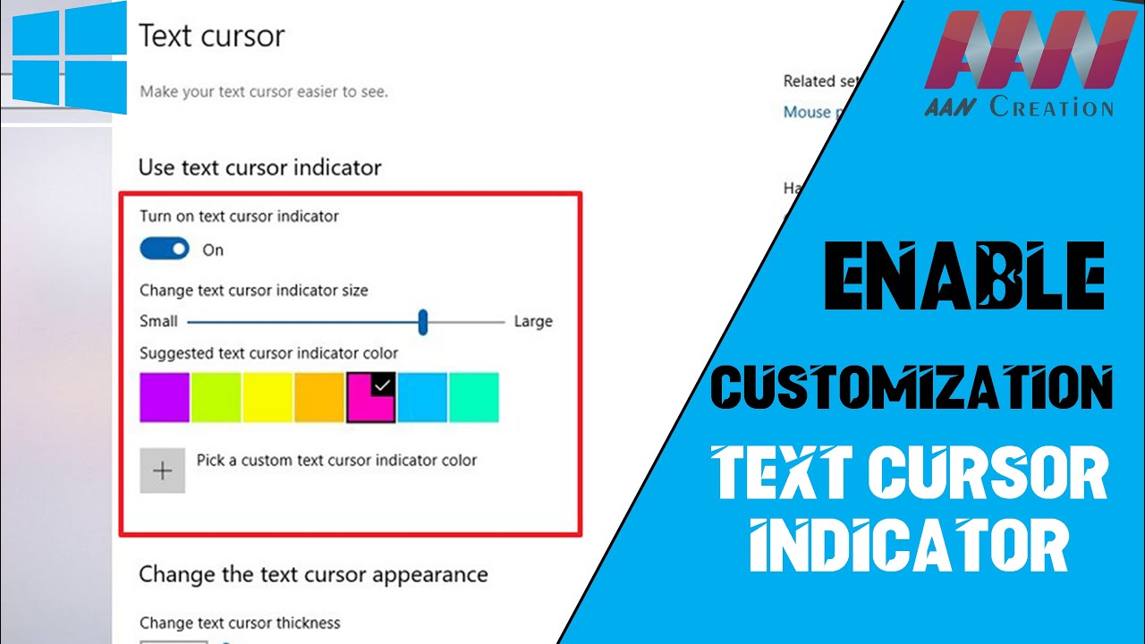 How to Change Text Cursor Thickness, Indicator, and Color - MajorGeeks