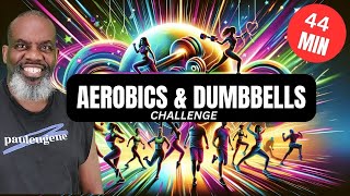 44-Min Total Fitness Triple Play Challenge! Low Impact Aerobics, Walk & Tone Dumbbells & Stretch screenshot 4