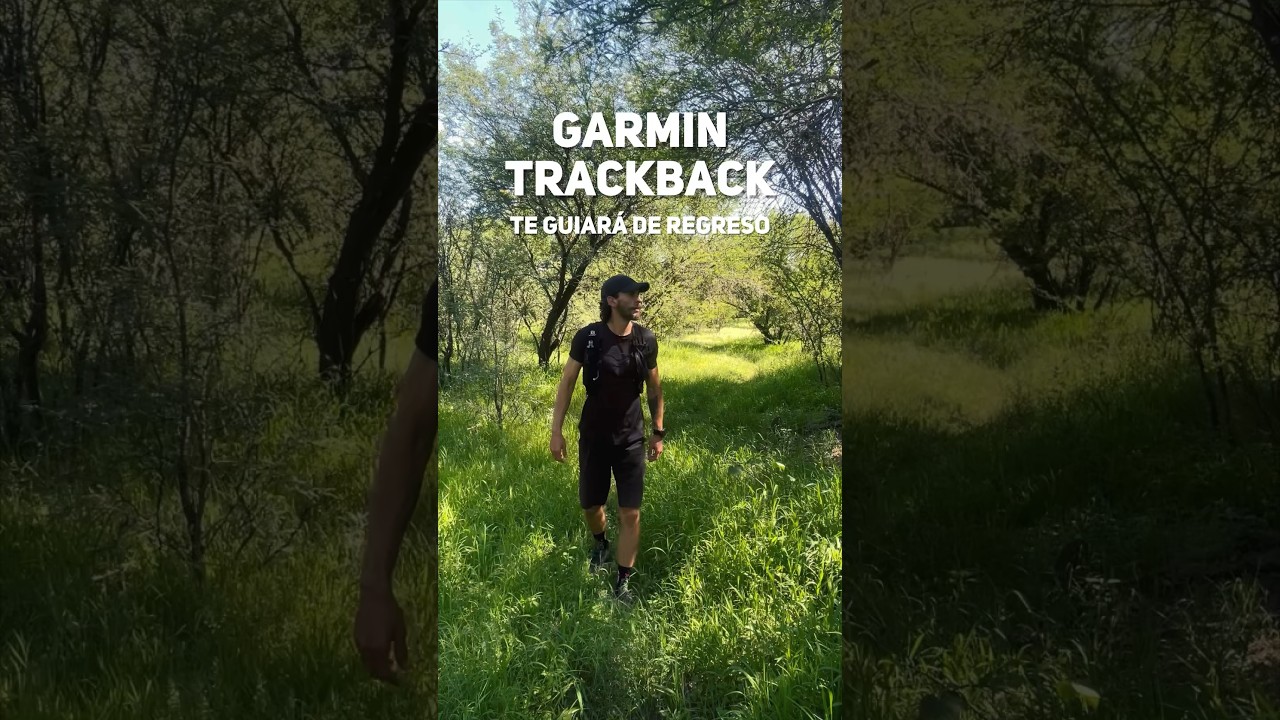 Aprende a usar Garmin TrackBack