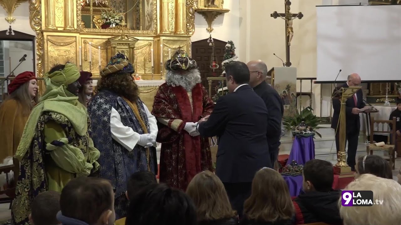 Navidad en La Loma · Recepción Reyes Magos y entrega de llaves, Sabiote