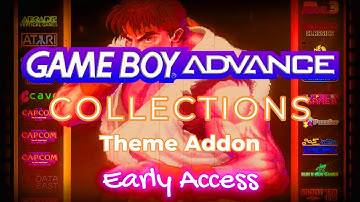 GAME BOY ADVANCE EARLY ACCESS | Project Arcade Theme Add On | RetroFE