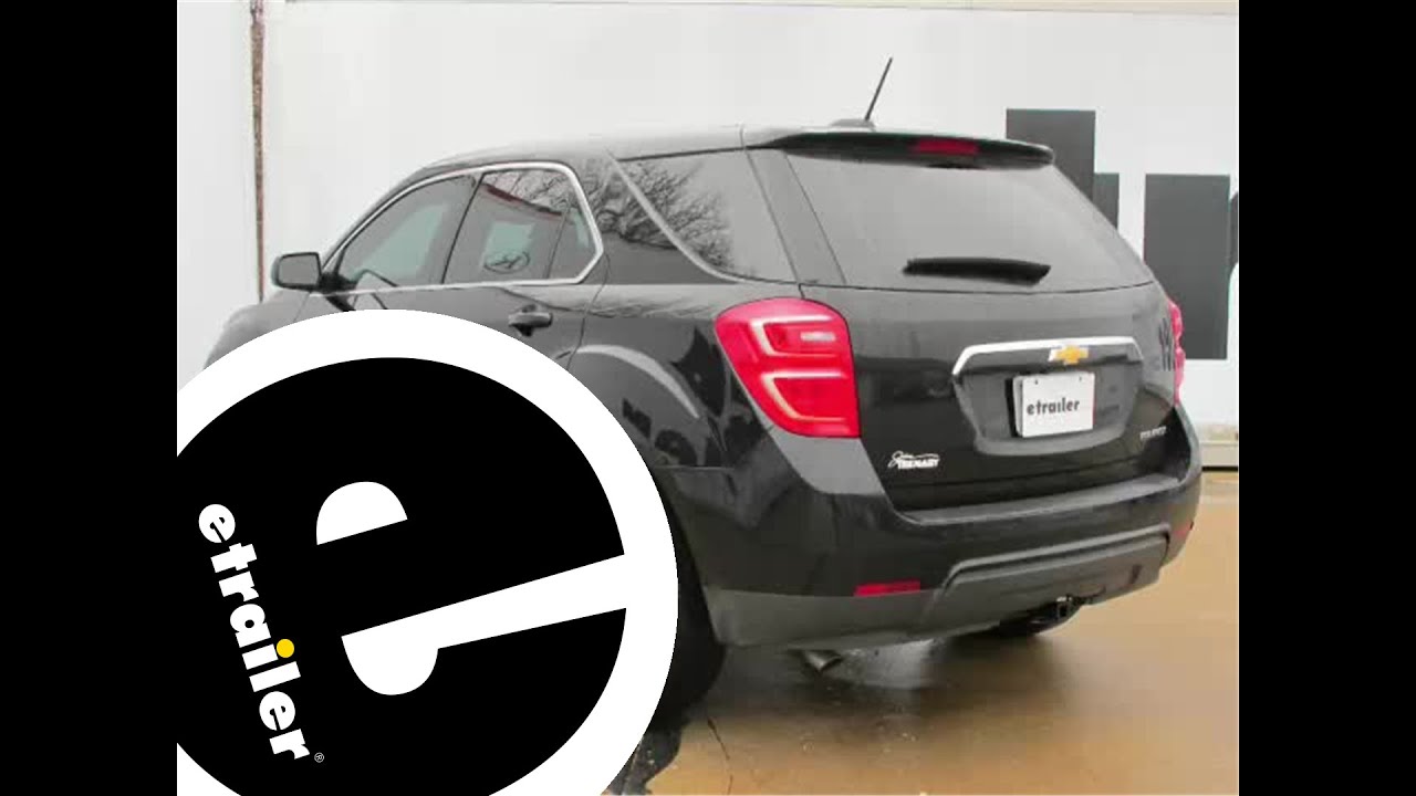 install trailer hitch 2016 chevrolet equinox 36408 - etrailer.com - YouTube