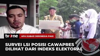 Download lagu Survei LSI: Posisi Cawapres Dilihat dari Indeks Elektoral | AKIP tvOne