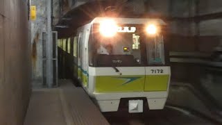 大阪市交通局・osaka Metro　70系 22編成　長堀鶴見緑地線 森ノ宮駅