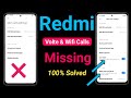 How to enable wifi calls & volte any redmi/Xiaomi | wifi calling & volte not showing in settings