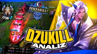 SADECE YONE VE YASUO OYNAYARAK CHALLENGER BİRİNCİSİ OLAN ADAM | DZUKILL ANALİZ