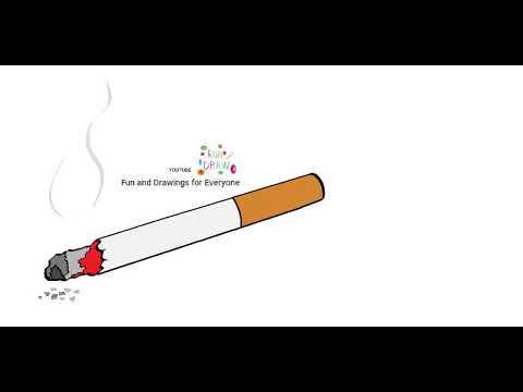 Vidéo: Comment Dessiner Une Cigarette
