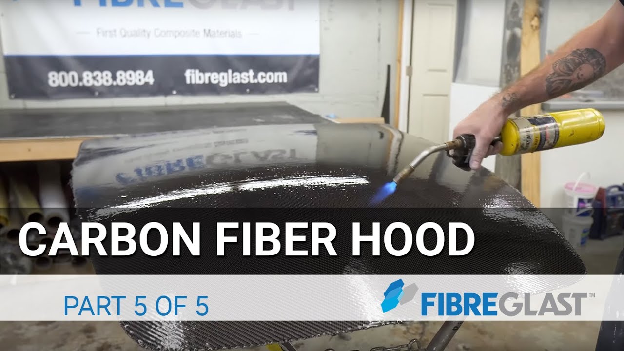 Fibre Glast Carbon Fiber Kit Hood Project Part 5 of 5 YouTube
