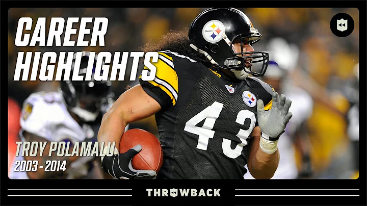 Troy Polamalu's UNREAL Career Highlights | NFL Leg...