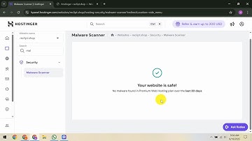 How To Remove WordPress Malware in Hostinger