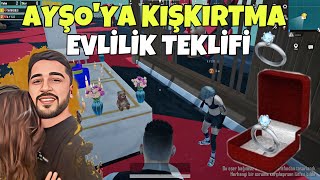 Ayşoya Oyunda Evli̇li̇k Tekli̇fi̇ Etti̇m Si̇ni̇rden Ağladi İnanilmaz Kişkirtma -Pubg Mobi̇le