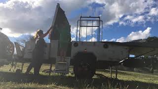 Setting up the Blue Tongue Overland XD camper in under 10 mins