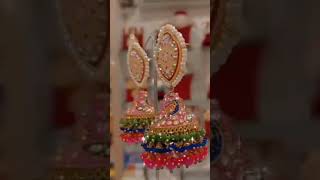 Beautiful Jhumki earrings designs | Party wear jhumki designs by Artifyindia1 #earrings #jewellery