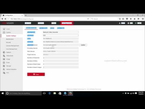 How to setup email Notification on Hikvision DVR/NVR