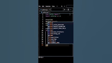 Python Turtle for Beginners: Create Beautiful Graphics in seconds! ✨ #coding  #learnpython #shorts