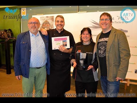 'Feria', pincho ganador del 'Ajo de plata 2018' creado por el 'Sopitas'