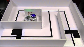 Robot Maze Navigation and Object Retrieval