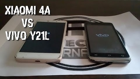 Redmi 4a vs Vivo Y21L | Speed Test