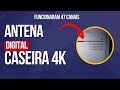 ANTENA DIGITAL 4K CASEIRA