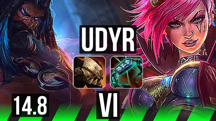 UDYR vs VI (JGL) | 4/0/11, 1800+ games | EUW Master | 14.8