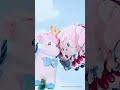 Honkai Star Rail Hyacine And Little Ica Plush keychain #hsr #honkaimaxstar