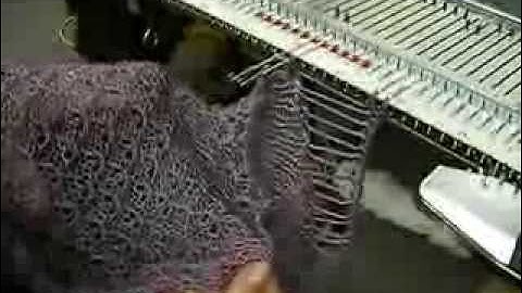 Machine Knit Fringe by Carole Wurst