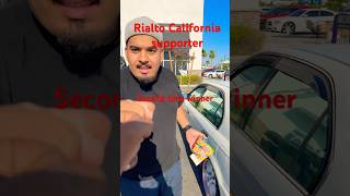 Giveaway winner, Rialto, California longest YouTube supporter second time winner