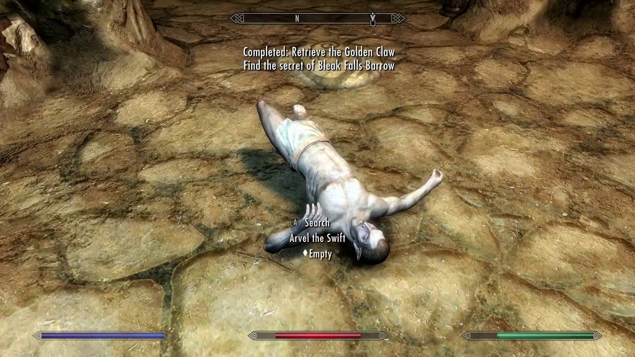 How to get the Golden Claw quest item - Skyrim