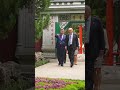 Trump and Xi End China Visit at Beijing's Zhongnanhai Gardens