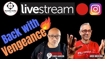Live Instagram Podcast Ft. Sensei Ando and Chris Hanson.