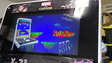 Custom Built Nu-Gen inspired Arcade running Attract Mode