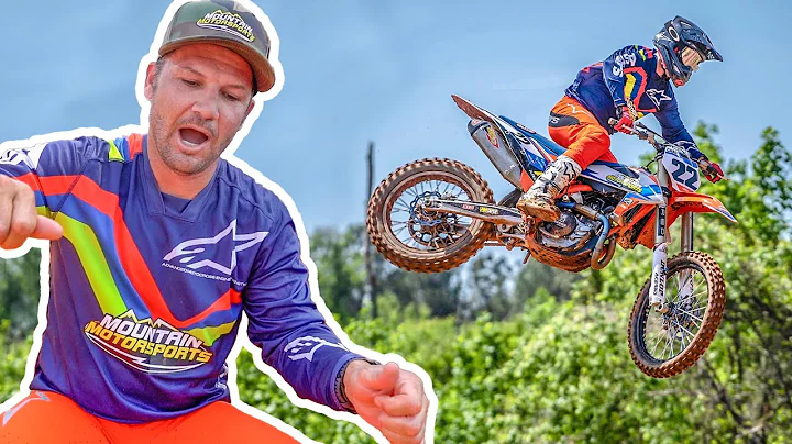 Chad Reed Rides Kailub Russell's Private Track