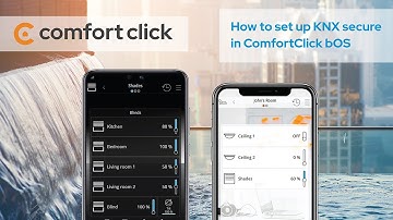 How to set up KNX secure in ComfortClick bOS