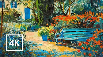 Van Gogh's Gardens in Full Bloom: A Modern Oil Odyssey