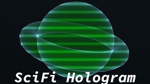 Godot Shader: SciFi Hologram