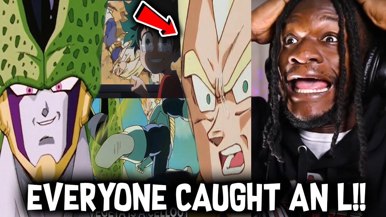 The PERFECT GET BACK. Vegeta CELLS the squad and gets VIOLATED (REACTION)