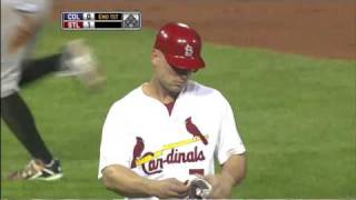 2010/09/30 Helton's unassisted double play