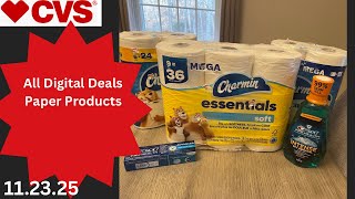 Cvs All Digital Deals - Paper Product Deals - November 23 2025-