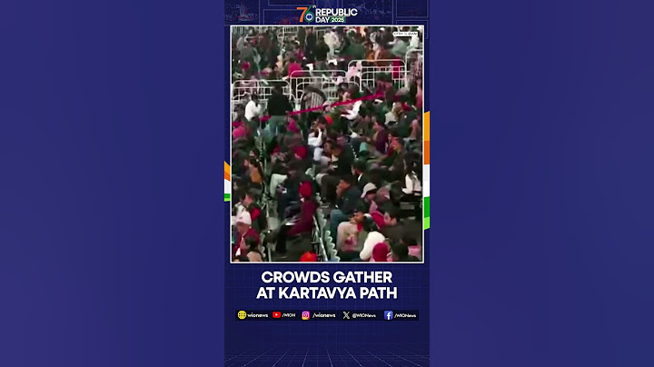 റിപ്പബ്ലിക് ദിന പരേഡ് 2025: റിപ്പബ്ലിക് ദിന പരേഡിനായി കർത്തവ്യ പാതയിൽ ജനക്കൂട്ടം ഒത്തുകൂടി | വിയോൺ ഷോർട്ട്സ്