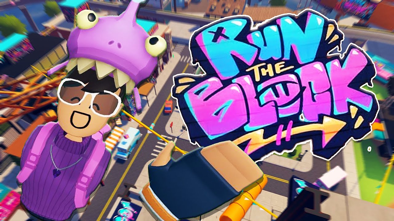 I BEAT Run The Block in Rec Room! - YouTube