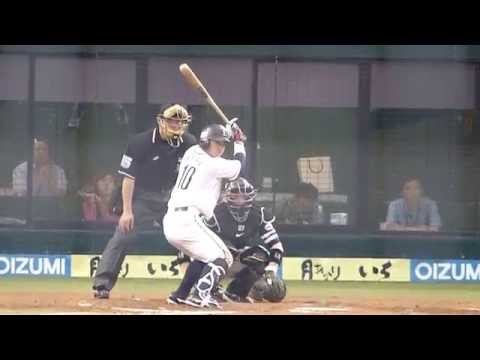 埼玉西武ライオンズ 森友哉 バッティング（レフト前ヒット）