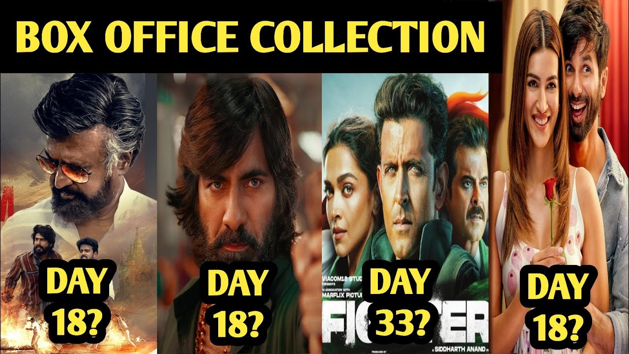 eagle day 18 vs lal salaam vs teri baaton me aisa uljha jiya vs fighter box office collection
