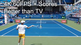 Jannik Sinner Birthday Match! Vs. Thanasi Kokkinakis  2022 Western & Southern Open