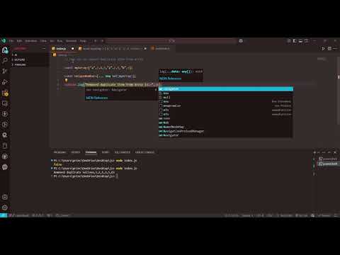 How to Remove Duplicate Items in JavaScript ll @apnaeducatorteam  #interview #react #javascript
