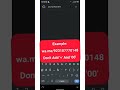 Whatsapp Trick How to send message without saving number #shorts #youtubeshorts #viralvideo