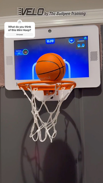 CRAZY Basketball Mini Hoop for your Bedroom