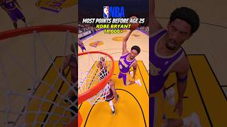 NBA MOST POINTS BEFORE AGE 25? #nba2k26 #nba #nba2k #lebronjames #sub #curry #trending #shorts