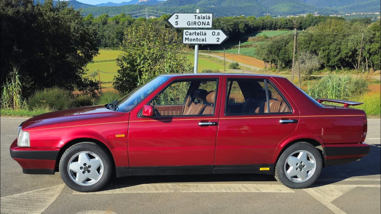 Lancia Thema 8.32 for sale, our family car! - YouTube