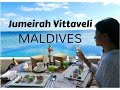 Jumeirah vittaveli maldives  resort tour