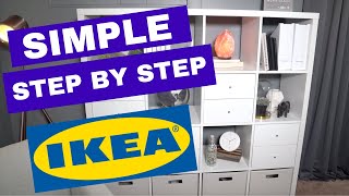 IKEA KALLAX Shelf: How To Assemble Fast! Step by Step 2019